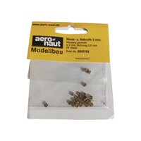 Aeronaut katrolschijf 3 mm voor scheepsmodel