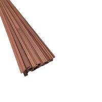 Dunne noten latjes 2x5 mm voor modelbouw en schaalmodellen