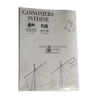 Amati Zweedse kanonneerboot bouwtekening kopen