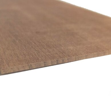 Noten plankje 2.0 mm