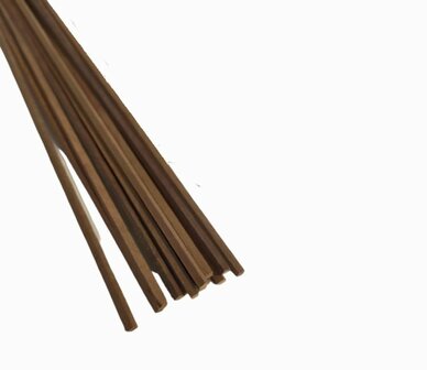 Noten latje 2x2 mm 30 cm
