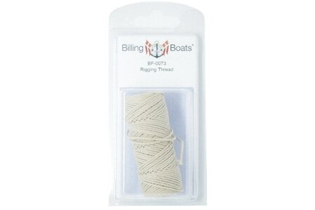 Billing boats touw 1,2 mm cr&egrave;me