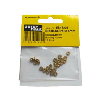 Katrolschrijf 4 mm