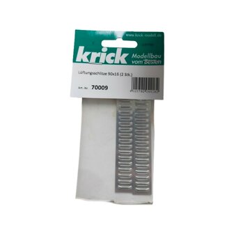 Luchtrooster 90x16 mm