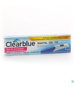 Clearblue test + conceptie indicator 1st