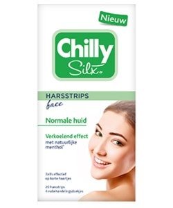 chilly silx harsstrips gezicht 20st normale huid