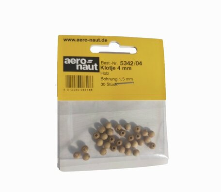 Aeronaut klootjes 4 mm