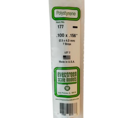 Evergreen strip 3.2x4.0 mm