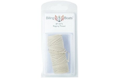 Billing boats touw 1,2 mm wit