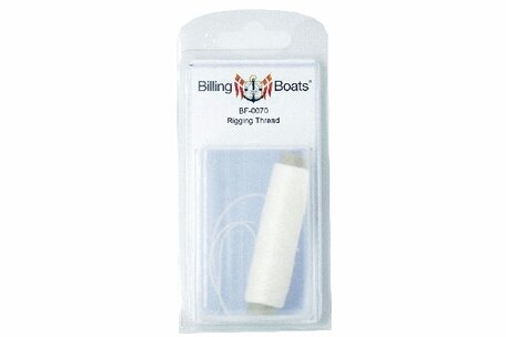 Billing boats touw 0,2 mm wit