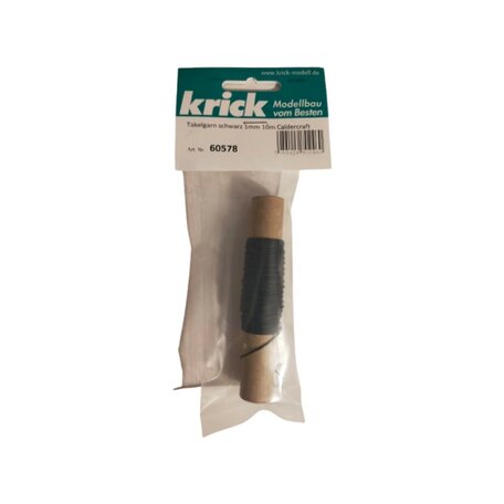 Caldercraft takelgaren zwart 1 mm