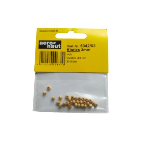 Aeronaut klootjes 3 mm